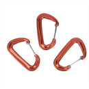 7075 Aluminum Climbing Buckle 12KN Hammock Safety Balance Carabiner Clasp- BX