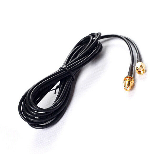 2.8m Antenna Reverse Polarity SMA RP-SMA Extension Cable for WiFi Wi-Fi Ro A