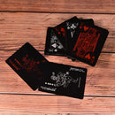 Waterproof Black Plastic Playing Cards Collection Poker Cards Board Games FT â„–[