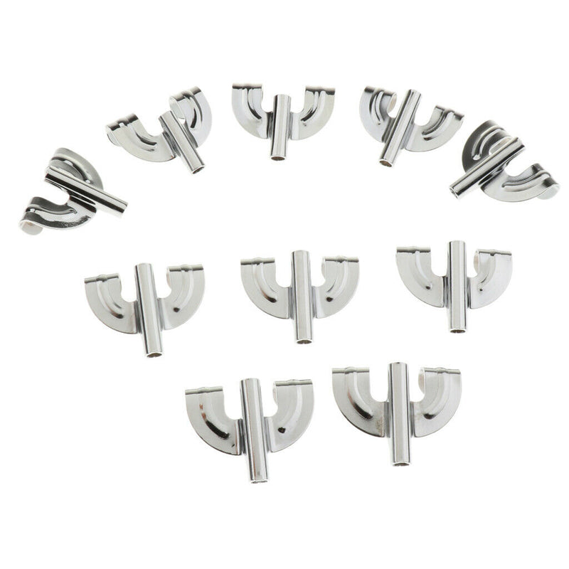 Set of 20 Bass Drum Claw Hook Replacement Parts for Drum Set Kit