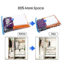 Travel Vacuum Storage Bags,Space Saver Bags for 85% More Compression ,Doubl B3A4