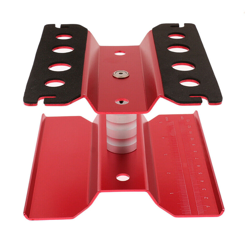 Adjustable RC Car Repair Station Red Assembly Platform Display Stand for 1/8