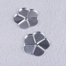 10Pcs Empty metal aluminum palette pans cosmetic eyeshadow blush lipstick  Z