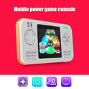 Handheld Game Console Retro 416 Game w/8000mAh Power Bank (White Orange)