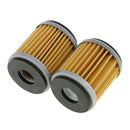 2pcs Replacement Oil Filter For Yamaha YFM250R RAPTOR YFZ450 YFZ450X YFZ450R