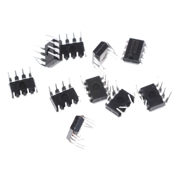 10Pcs NE5532P NE5532 DIP-8 Dual Low Noise Op-Amp TI B Ew