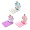 Anti-skid Phone Holder Rubber Cell Phone Stand Smartphone Dock White/Purple