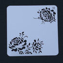 Flower Hollow Template DIY Photo Album Theme Lace Ruler Craft Drawing Tool