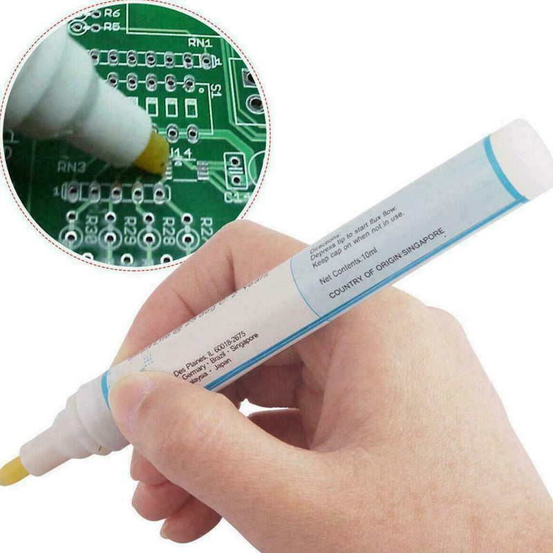 951 Free-cleaning Soldering Flux Pen for Solar Cell & FPC/PCB 10ml Capacity I3D3