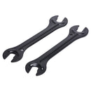 2 Pcs 13/14mm and 15/16mm Size Bike Head Open End Axle Hub Cone Wrench Spann.AU