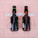 Kitchen Cabinet Spice Wall Rack Storage Plastic Organizer Door Clip Hooks I9H0