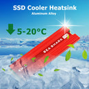 M.2 NGFF/NVMe SSD Cooler Heatsink Aluminum Alloy HDD Thermal Cooling Pad