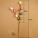 Easter Egg Tree Decorations Simulation Branch Home Spring Party Supplies Desk 3C
