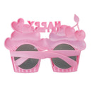 Glitter Happy Birthday Cupcake Cherry Sunglasses Glasses Fancy Dress Costume