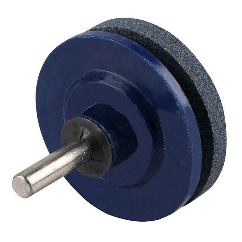 2pc 50mm Faster Lawnmower Sharpen Stone ABS Blade