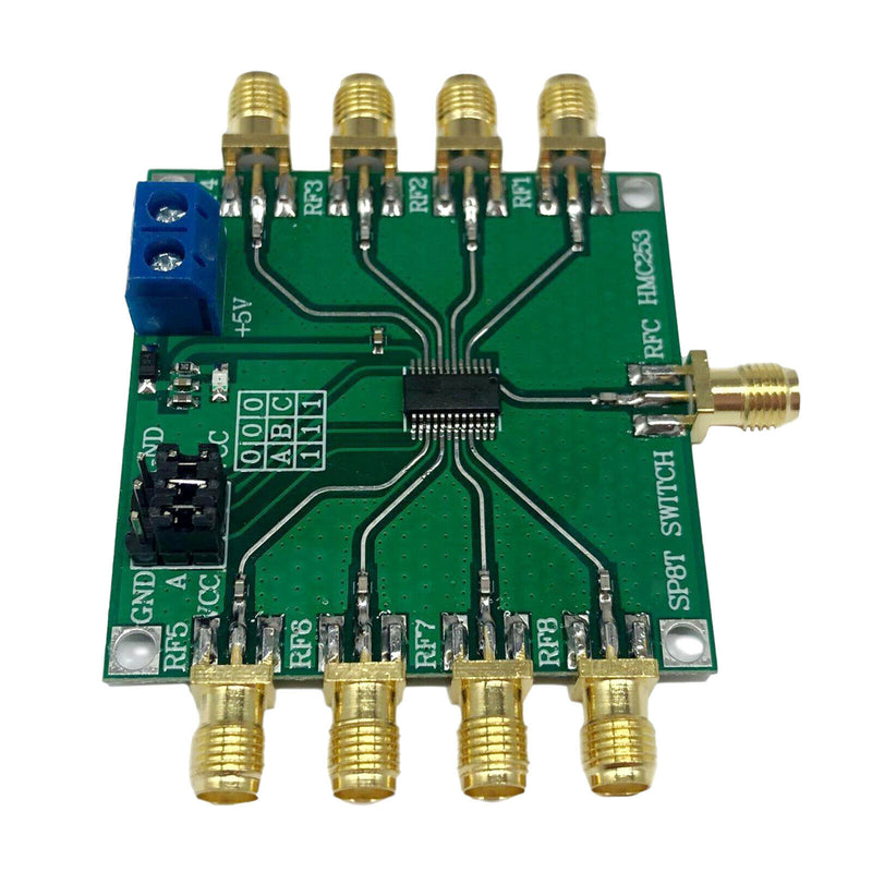 HMC252 DC-3GHz Single-Pole RF Switch Board Six-Throw Switch Test Equipment
