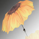 Unique Elegant Women Sunscreen Sunflower Super Block Sun Rain Folding Umbre