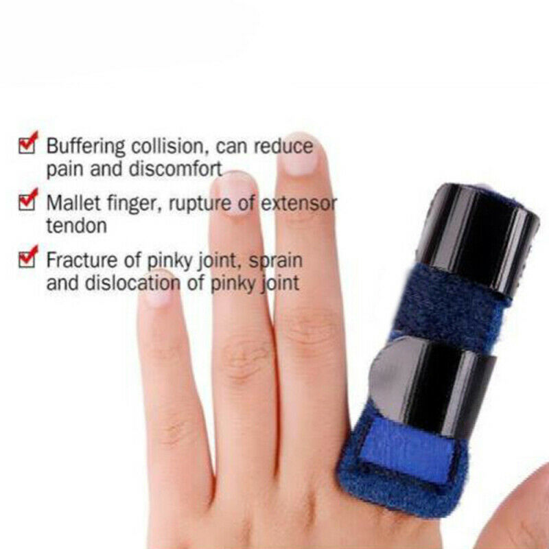2x Adjustable Pain Relief Trigger Finger Splint Straightener Brace Corre IQA