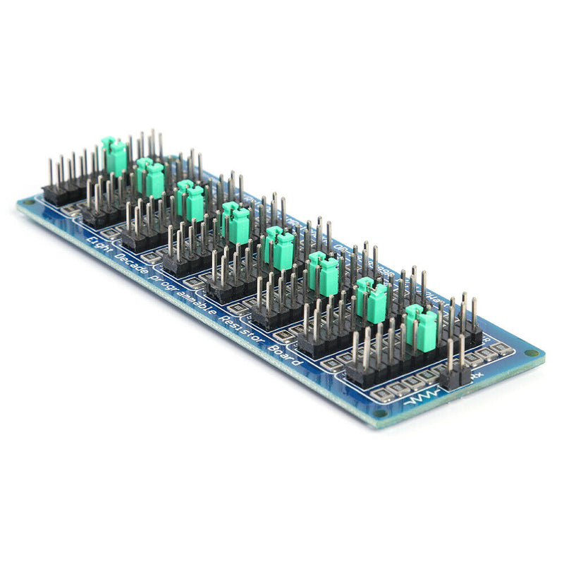 Programmable Eight Decade Resistor Board 1R-9999999R 1/2 Watt Resistance Module