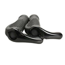 Bike Bicycles Cycling Ergonomic Lock-On Handlebar Grips Bar Ends Black  A