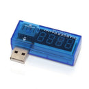 Car Auto Blue USB charging voltage voltmeter DC voltage detector 3-7.5V