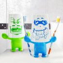 Lovely Giant Series Cartoon Plastic Toothbrush Holder with Cup Home Bath