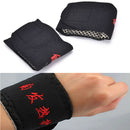 2 Pcs Magnetic Wrist Brace Support Belt Spontaneous Heating Strap BX