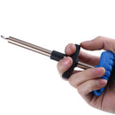 Small Size Fishing Lure Remover Fish Aluminum Tube Hook Detacher (Blue)  A