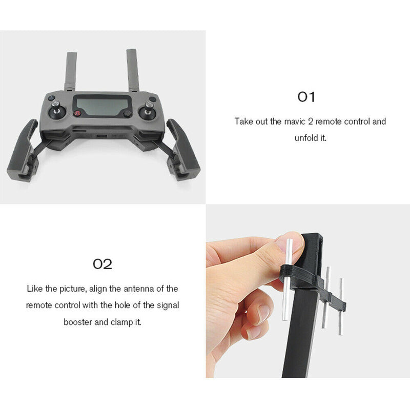 1pair Antenna Signal Range Booster Professional Amplifier Radar for DJI Mavic 2