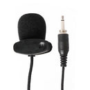 3.5mm Lavalier Mic Mini Condenser Collar Lapel Microphone for Loud Speaker Phone