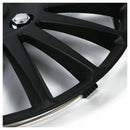 1 pcs 15 inch Car Wheel Trim Hub Cap Plastic Cover Universal Matte Black