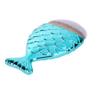 Mermaid Fish Shape Makeup Powder Foundation Blush Contour Brush Tool A