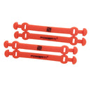 4Pc Tennis Squash Racket Vibration Dampener Shock Absorber Damper Red