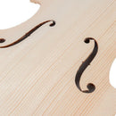 Violin Top and Back Unfinished Violin Parts 4/4 Spruce Top and Maple Back D