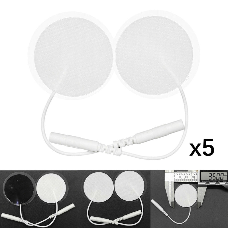 10Pc Electrode Pads For Acupuncture Therapy Tens Massagers Unit Replacements