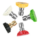 lot 1/4 inch 2.GPM Quick Connect Pressure Washer Spray Nozzle Tips Parts 025