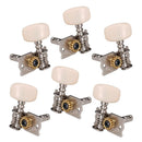 Guitar Tuning Pegs 6Pcs 3L 3R Tuners Machine Heads Knobs for Acoustic or