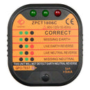 Electric Socket Testers Power Outlet Safety Leakage Voltage Detector (US) A