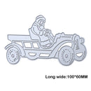 Bubble Car DIY Metal Embroidery Craft Stencil Cutting Die Scrapbook Decor