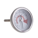 300 Degree Round Barbecue Grill Thermometer Temperature Gauge Meter