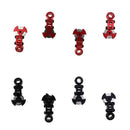 4 Pcs RC Car Metal Remote Control Drift Cars Shell Magnet Stealth Body Cont