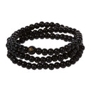 5X(Buddhist sandalwood necklace prayer beads Mala Bracelet Buddha Tibet J7P8)