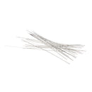 30 pcs stainless steel Big Eye Beading Needles Easy Thread 120x0.6mm Fine  ES