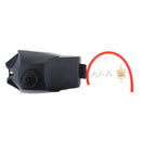 Black Gasoline Fuel Tank w/ Cap + Red Hose 12 inch + Fuel Filter for 47cc 49cc
