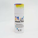 24-Color Barreled Pen, Painting Art Marker Pen, Watercolor Brush Brush, Cal