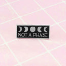 Creative Alphabet Board Brooch Badge Unisex Coat Shirt Lapel Pins (Style 2) A
