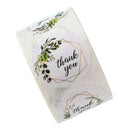 2 Rolls 1" Assorted Floral Thank You Stickers Round Sealing Labels