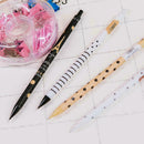 1PC Creative Mechanical Pencil Cute Automatic Pen Wave For Kids Point Simpl T2W8