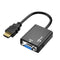 HW-2201 1080P HDMI to VGA Converter Adapter Digital Analog 3.5mm Audio Jack