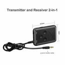 1Pc 2 in 1 Bluetooth Transmitter & Receiver 3.5mm Wireless Stereo Audio A JHM